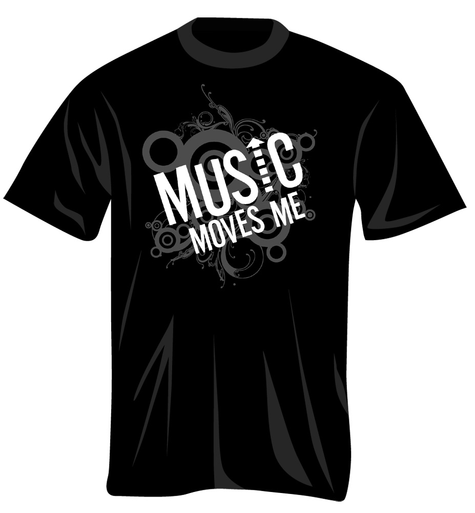 Buy Music Moves Me T-Shirt | Music Apparel | Music Clothes | Music ...