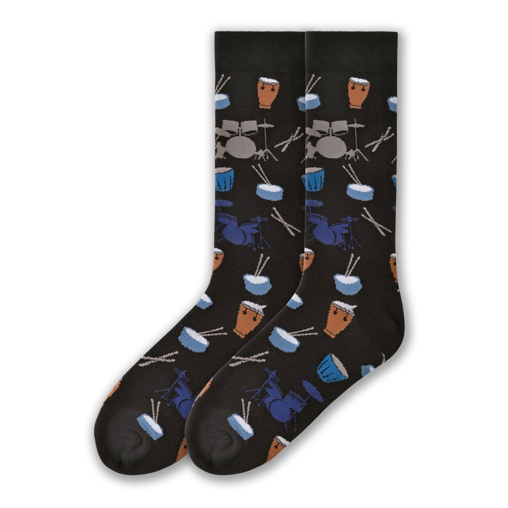 Buy Mens Drum Sock | Music Apparel | Music Clothes | Music Socks